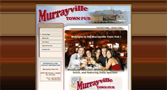 Desktop Screenshot of murrayvilletownpub.com